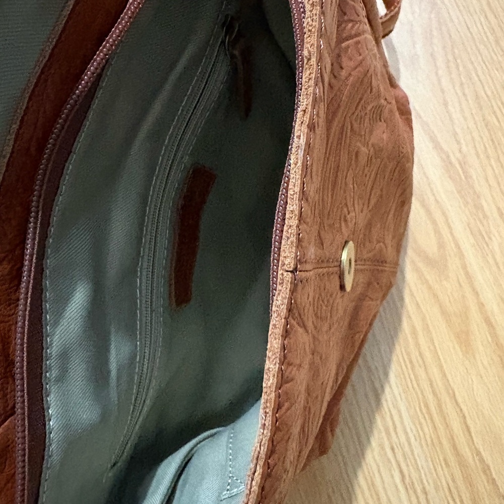 American Leather Brown Mini Backpack - image 4